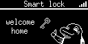 Smart_Lock — Screen 71799, a U8g2 interface for a 128×64 display