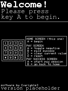 Cash Register - ESP32 — Screen 74537, a Adafruit GFX (color) interface for a 240×320 display