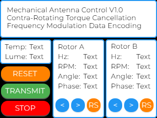 Controller V1 — Screen 80910, a LVGL interface for a 320×240 display